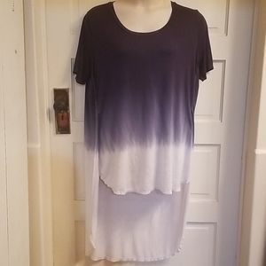 Ava&Viv Blue Ombré Top